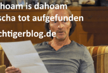 Dahoam is Dahoam Sascha tot aufgefunden
