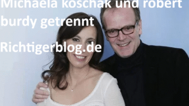 Michaela Koschak und Robert Burdy getrennt