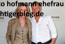 Nico Hofmann Ehefrau